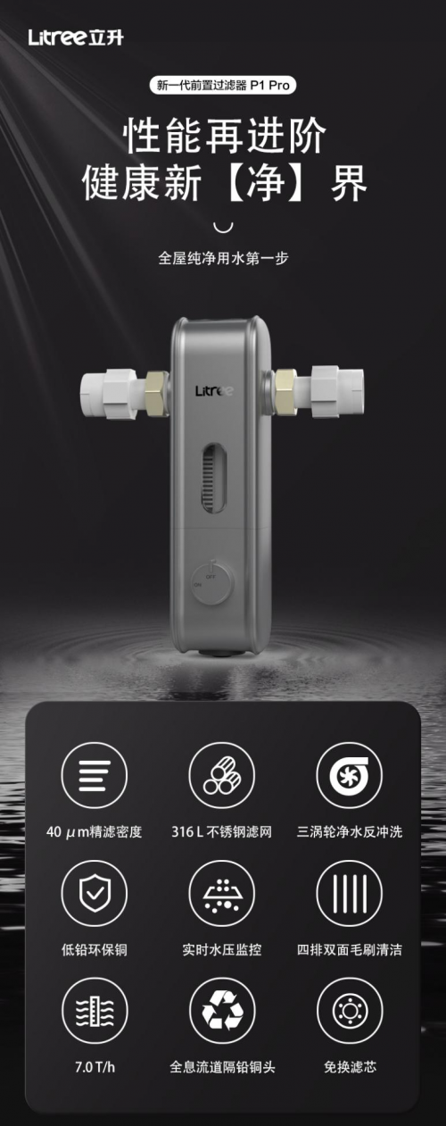 自来水二次污染成隐忧，立升全屋净水定制在入户源头筑起“前哨站”